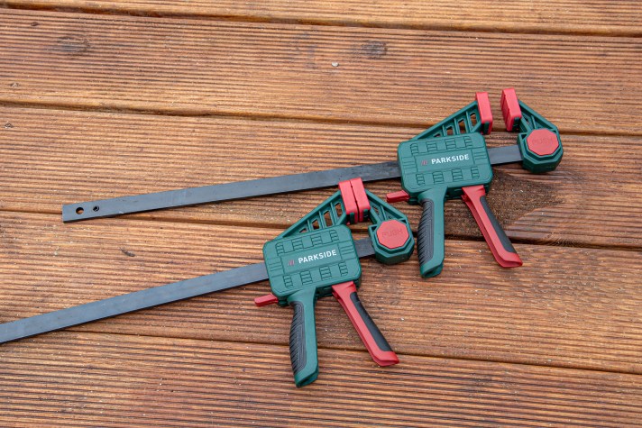 Parkside Einhandklemme