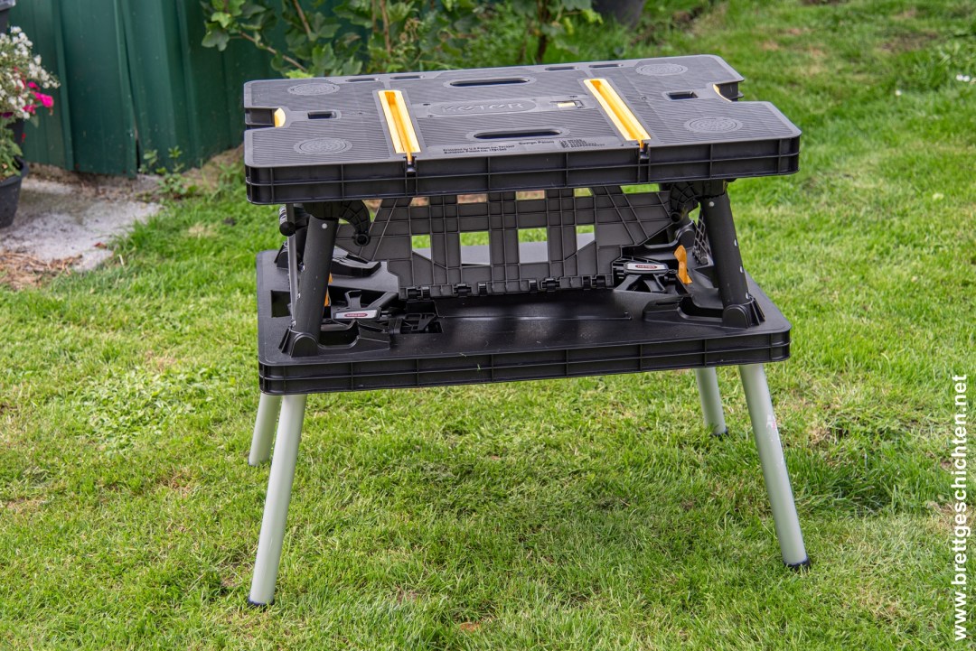 Klappbare Werkbank
